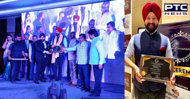 'Leamanah Achievers Awards 2022-23': PTC Editor Harpreet Singh Sahni gets 'Sikh Youth High Flyers' title