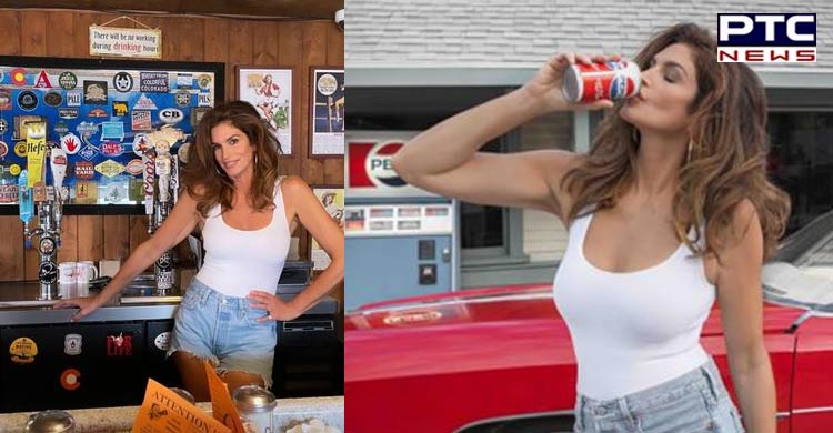 Dose of nostalgia: Jacqueline recreates Cindy Crawford's iconic Pepsi ad