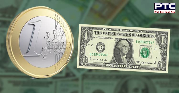 Euro sinks to parity with Dollar for first time in 20 years