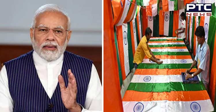 PM Modi urges people to hoist Tricolour from August 13 to August 15