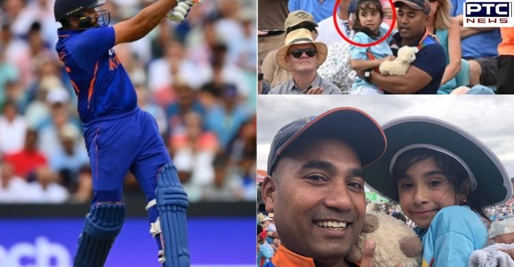 India vs England: Rohit Sharma six hits kid in stands