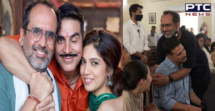 Akshay Kumar shares BTS pictures from Raksha Bandhan sets