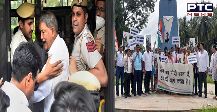 Delhi Police detain protesting Congress leaders as ED quizzes Sonia Gandhi