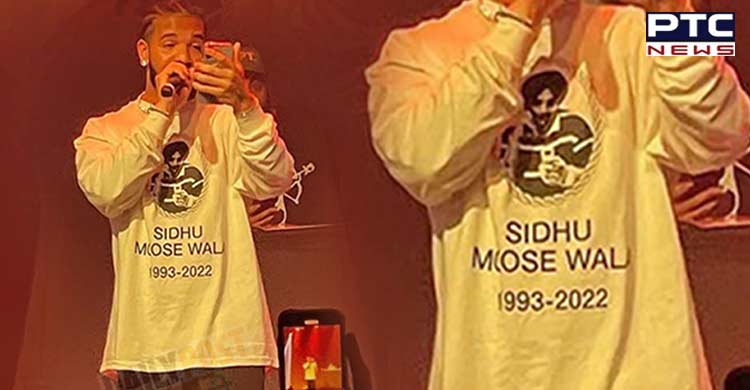 ਮੂਸੇਵਾਲਾ ਦੀ ਫ਼ੋਟੋ ਵਾਲੀ T-Shirt ਪਾ ਕੇ ਸ਼ੋਅ 'ਚ ਪੌਪ ਸਿੰਗਰ 'Drake' ਨੇ ਗਾਏ ਗਾਣੇ, ਦਿੱਤੀ ਸ਼ਰਧਾਂਜਲੀ