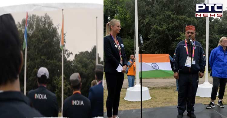 Indian flag hoisted at CWG Village on eve of Opening Ceremony in Birmingham