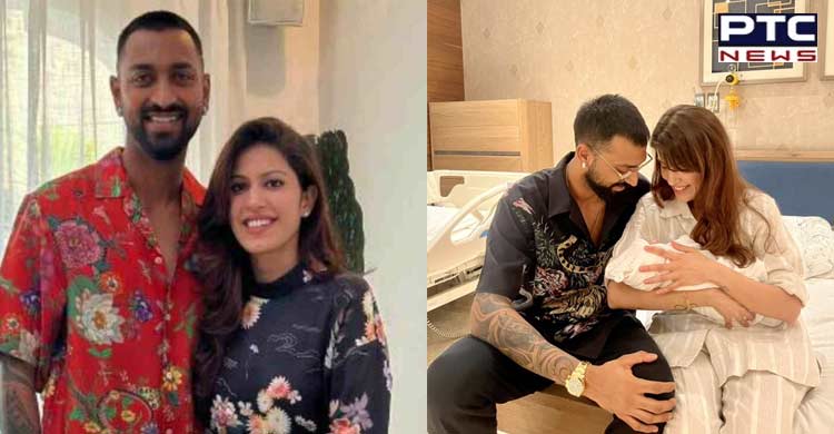 Krunal Pandya, wife Pankhuri blessed with baby boy