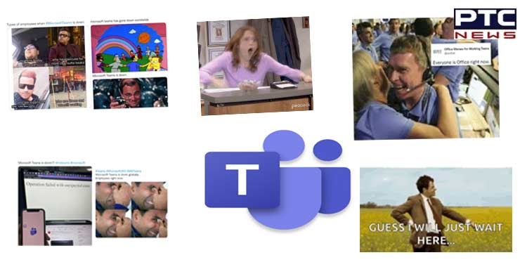 Microsoft Teams down globally, employees enjoy with memes