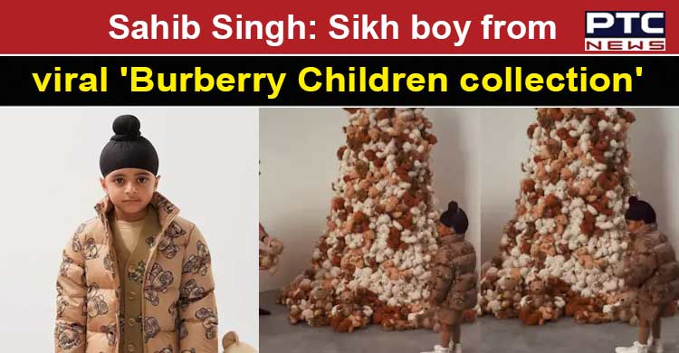 Burberry features Sikh kid model in its latest 'Burberry Children  collection' | World News - PTC News