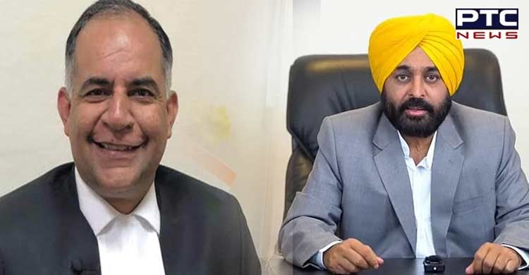 Vinod Ghai to take over as Punjab Advocate General: Bhagwant Mann