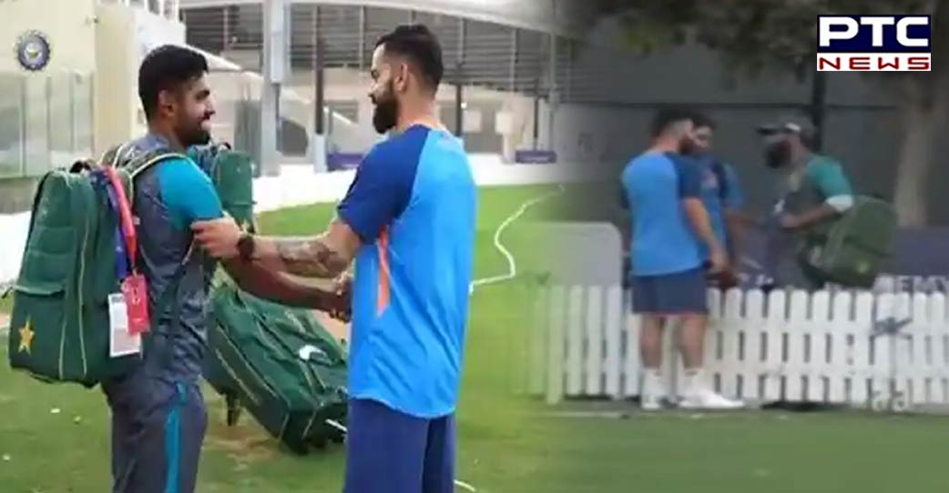 Virat Kohli meets Babar Azam ahead of Asia Cup 2022