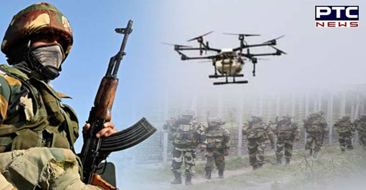 Drone intrusion rises along IB in Punjab, drops in Jammu: BSF