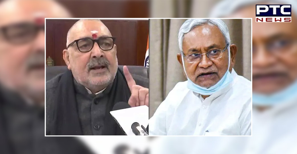 Bihar Cabinet expansion: Grand alliance formed out of selfish interests, alleges Giriraj Singh