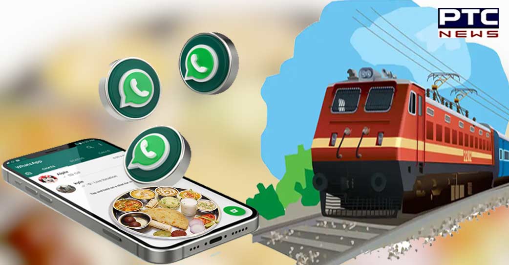 Now, train passengers can order food through WhatsApp