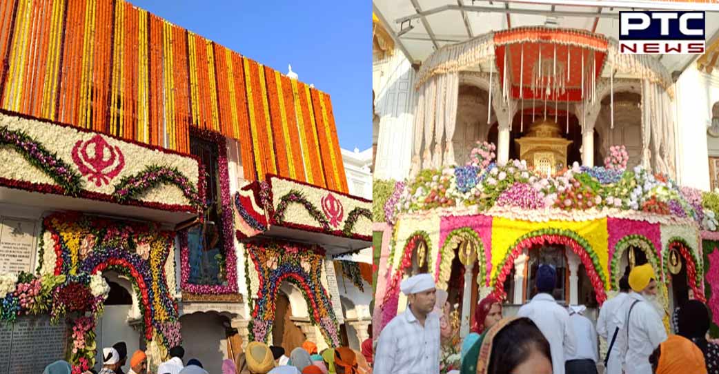 SEE PICS | Golden Temple decorated with flowers ahead of Parkash Utsav of Guru Granth Sahib