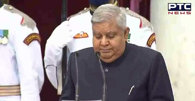 Jagdeep Dhankhar takes oath as 14th Vice President of India