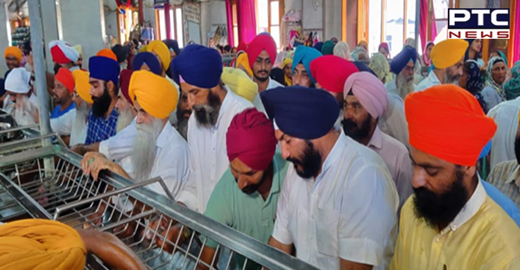 SAD leader Bikram Majithia, wife Ganieve Kaur pay obeisance at Golden Temple in Amritsar