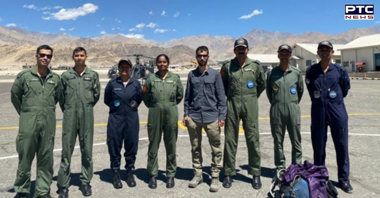 IAF rescues Israeli national from high altitudes in Ladakh