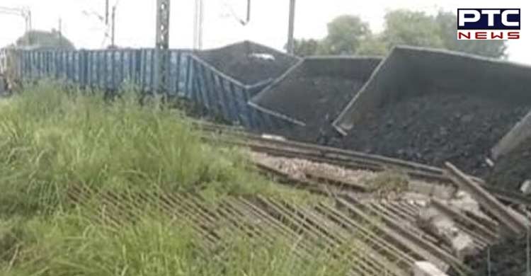 Rail traffic disrupted as goods train derails on Delhi-Rohtak railway line near Haryana