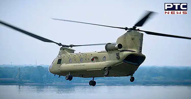 US army grounds Chinook helicopter fleet; flags engine fire issues 