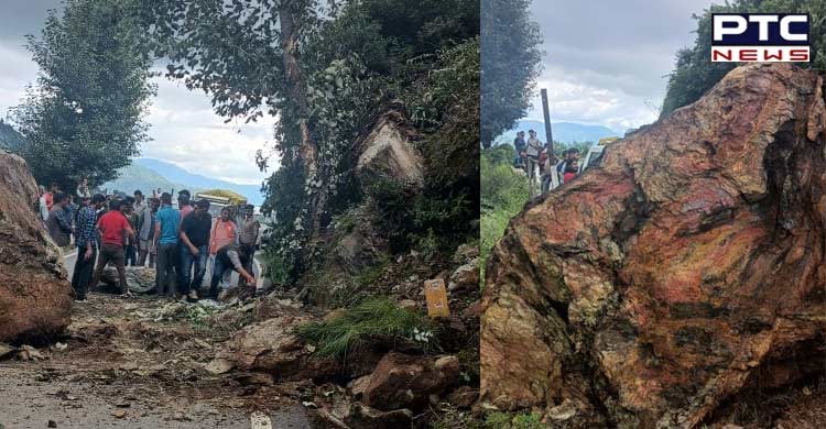 Landslide near Shimla’s Himland, no casualty reported