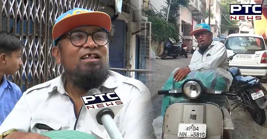 Viral video: Bhopal vendor’s unique way of selling ‘Namkeen’