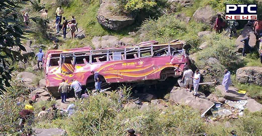 J-K: 5 killed, 12 injured as bus plunges into gorge in Rajouri