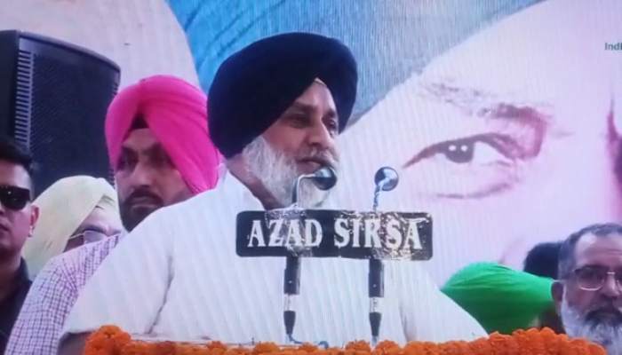 Haryana: Time to unite and work for welfare, says SAD chief Sukhbir Singh Badal at INLD rally