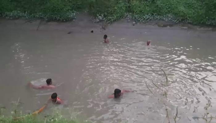 गणपति विसर्जन के दौरान नहर में डूबे 8 लोग, चार की मौत...सड़क से जा रहे NDRF के जवान ने बचाई 4 की जान