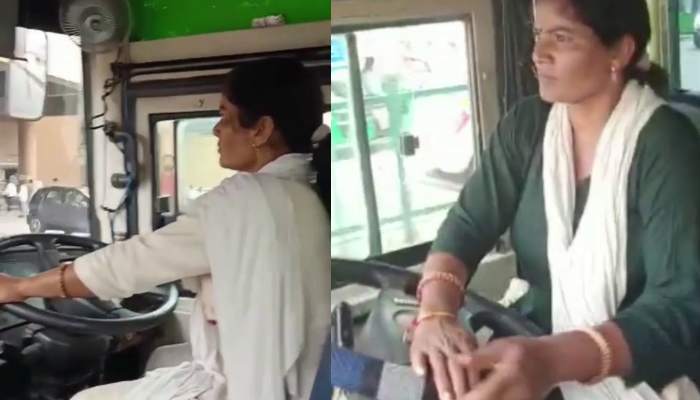 'शर्मिला को कभी ट्रैक्टर ड्राइवरी सीखते समय सुनने पड़े थे ताने, अब दिल्ली में चला रही हैं डीटीसी बस