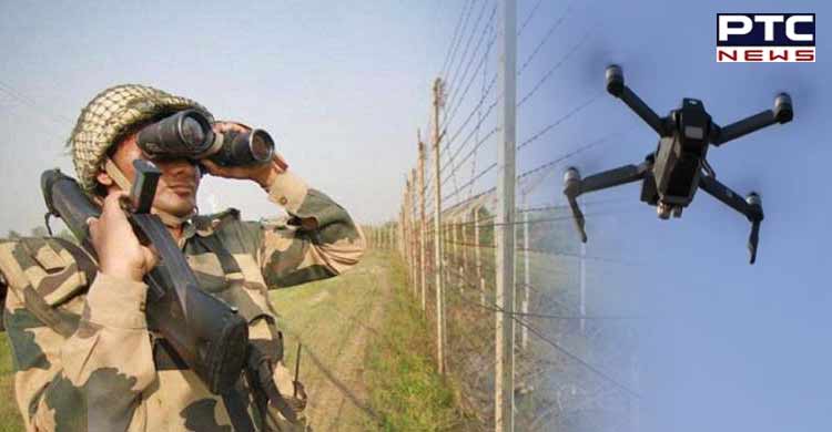 Pak drone drops consignment near BOP Pul Moran; drugs, weaponry seized