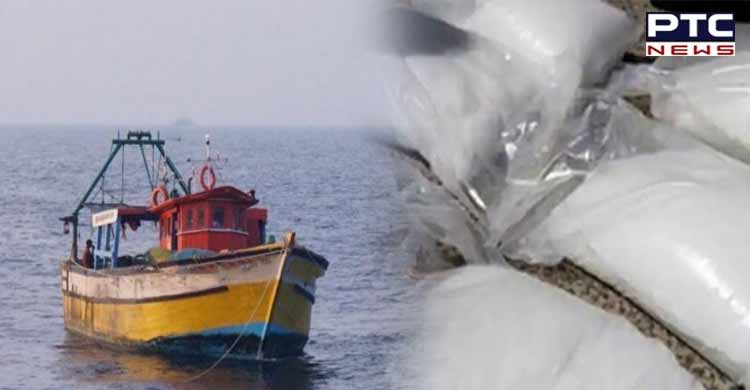 Gujarat Ats Icg Seize Pakistani Boat With 40 Kg Drugs Nation Ptc News 