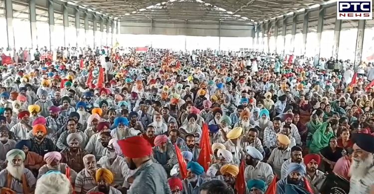 Sangrur: Joint pensioners’ front protests against AAP govt, block roads