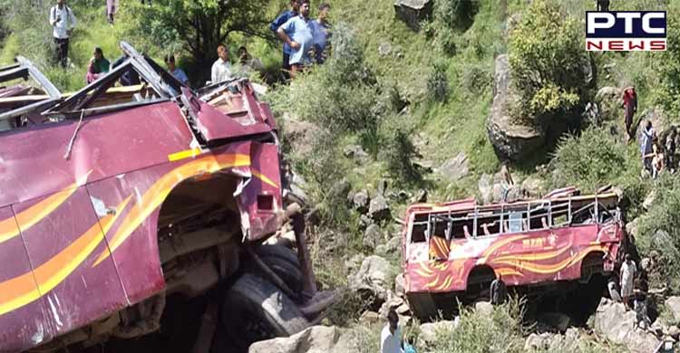 J-K: Bus falls into gorge in Rajouri; four killed