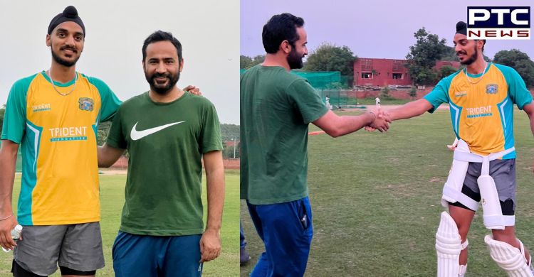 Punjab Sports Minister wishes good luck to pace bowler Arshdeep Singh for World Cup