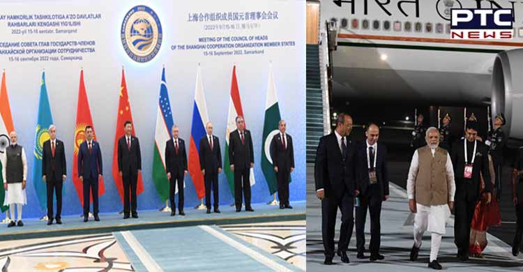 First in-person SCO Summit gets underway at Samarkand after Covid; Uzbekistan Prez welcomes PM Modi