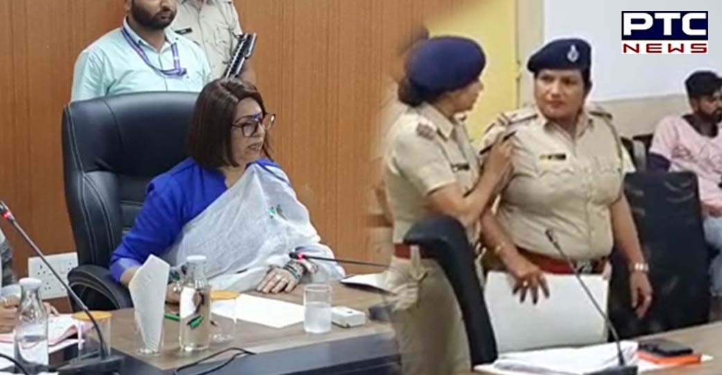 Haryana women's panel chief, woman cop engage in heated spat during meeting