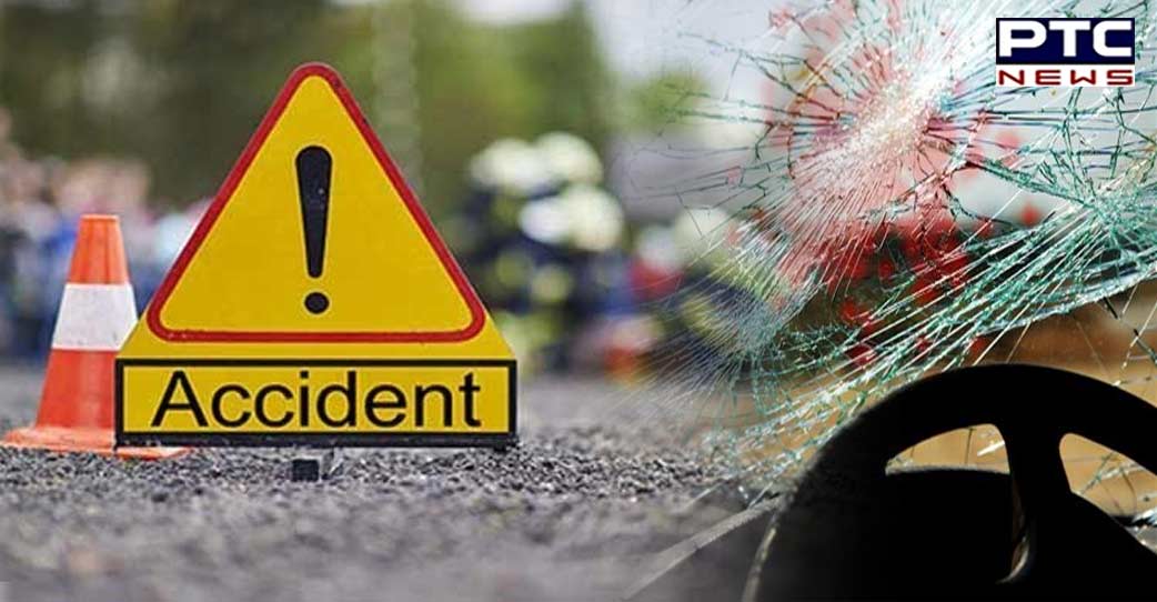 Phagwara: 6 hurt in head-on car collision at Santokhpura flyover