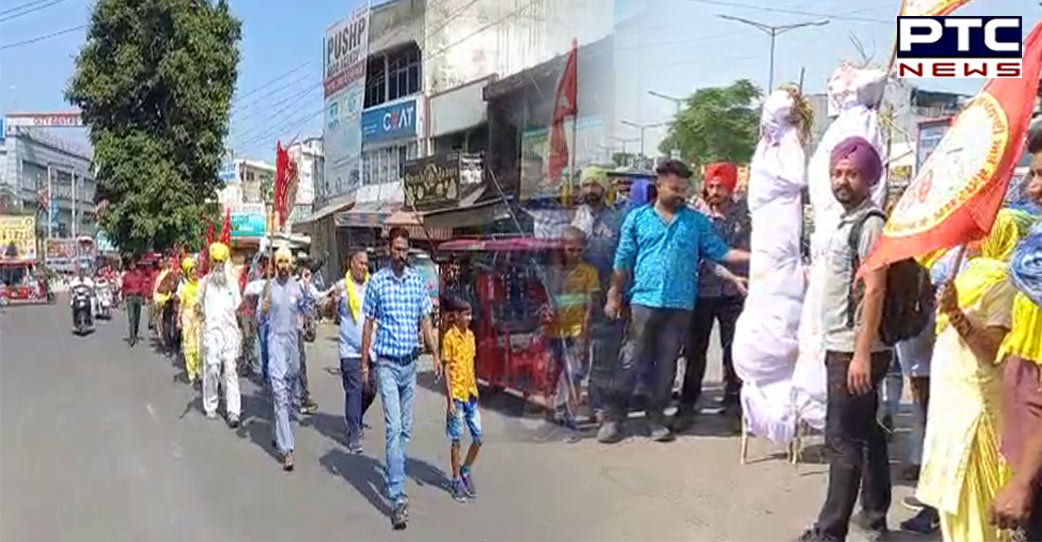 Punjab: Powercom contractual staff burn Govt effigy, demand regular jobs