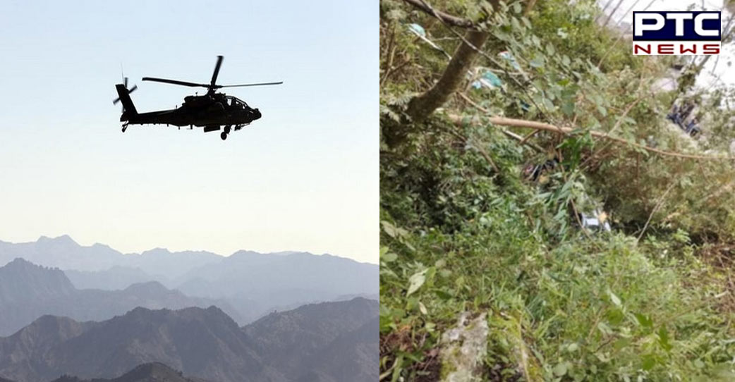 Army's Cheetah helicopter crashes in Arunachal's Tawang, pilot dead