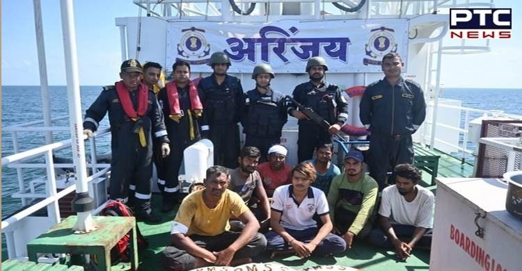 Indian Coast Guard frees six Indian fishermen from Pakistani captivity