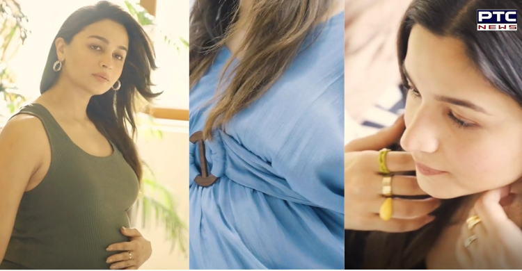 Alia Bhatt shares maternity cloth brand photoshoot