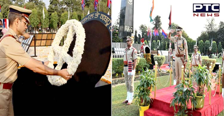 Police Commemoration Day: DGP Gaurav Yadav pays tributes to police martyrs