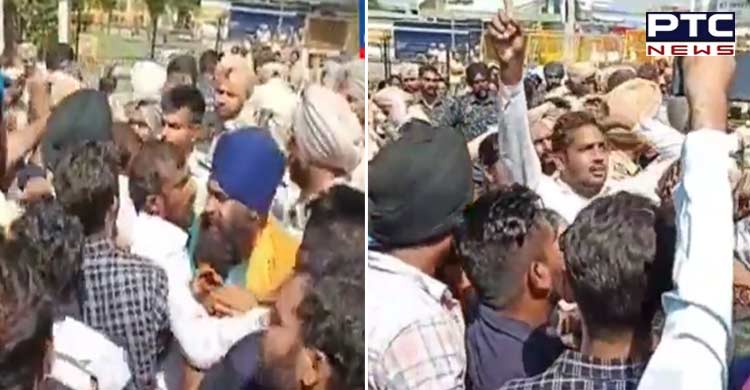 Unemployed PTI teachers’ union, police clash near Bhagwant Mann's residence in Sangrur