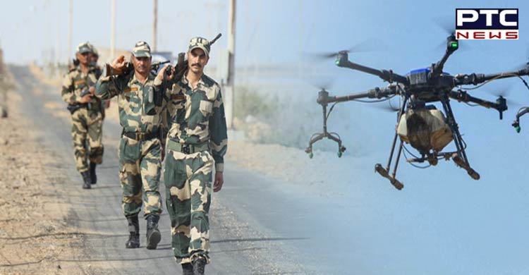 Punjab: Pakistani drone spotted in Gurdaspur, BSF fired