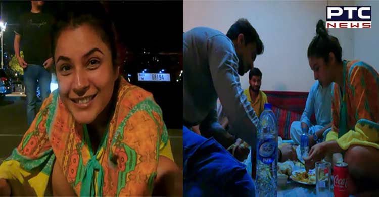 Shehnaaz Gill drops vlog video '48 hours inn Dubai', spotted having food on floor