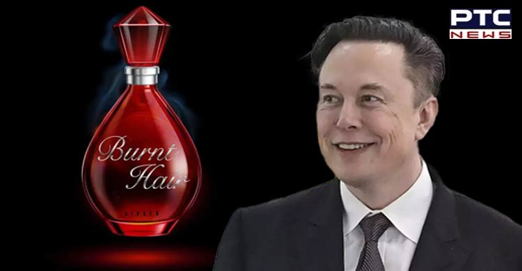 Elon Musk launches new 'Burnt Hair' perfume