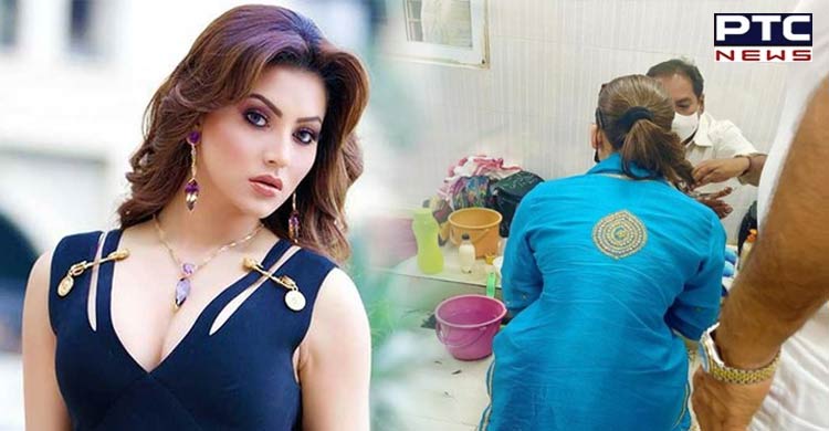 Urvashi Rautela chops hair in support of Iranian women protesters