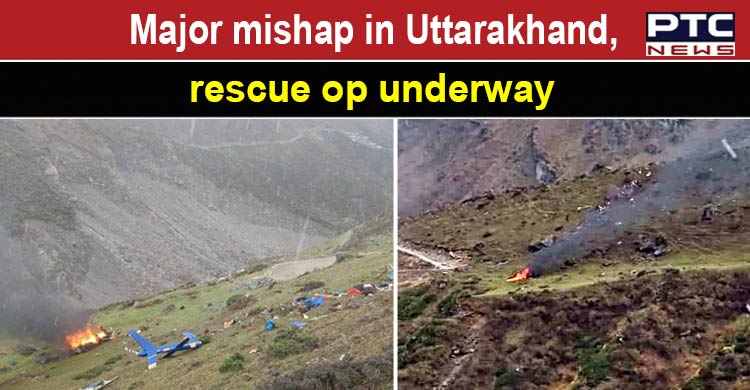 Kedarnath helicopter crash: Private chopper with 6 onboard crashes near Garud Chatti