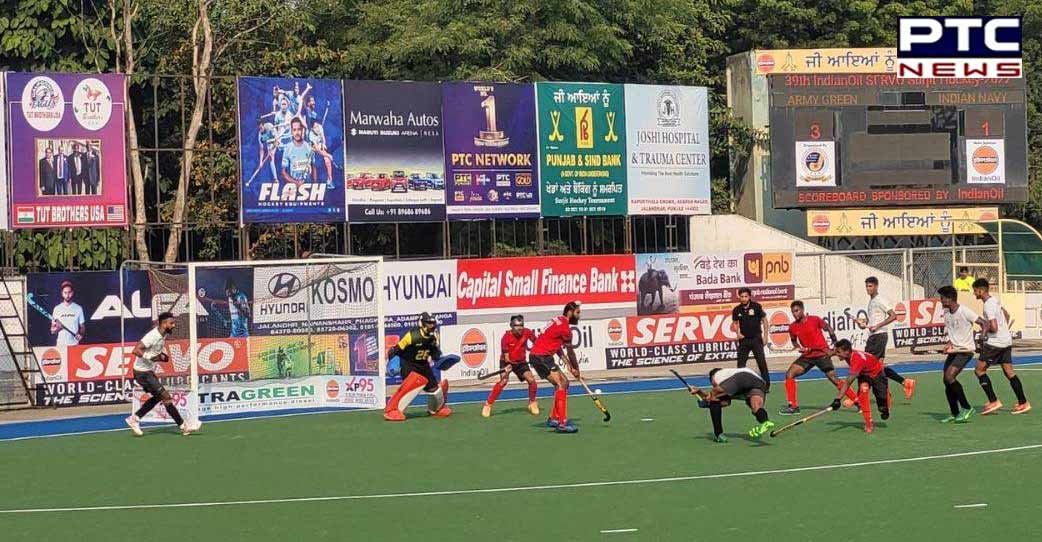 Surjeet Hockey Tournament: ਇੰਡੀਅਨ ਨੇਵੀ ਨੇ ਪੈਨਲਟੀ ਸ਼ੂਟਆਊਟ 'ਚ ਆਰਮੀ ਗ੍ਰੀਨ ਨੂੰ 7-5 ਨਾਲ ਹਰਾਇਆ