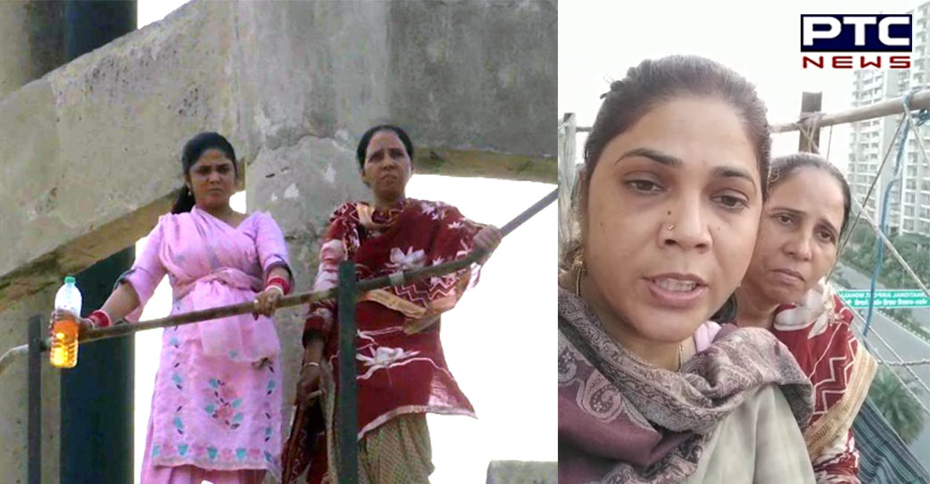 Unemployed PTI 646 Teachers' Union intensifies protest, climb atop water tank